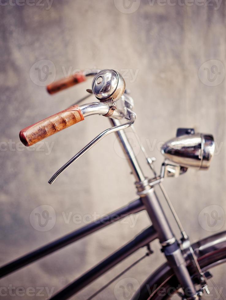 Classic vintage bicycle in Samui,Thailand. photo