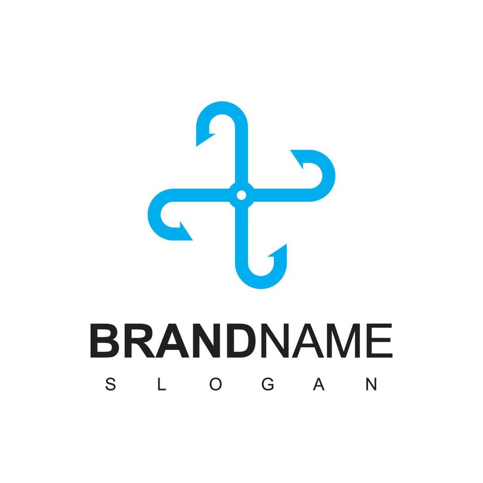 Fishing Logo Template vector