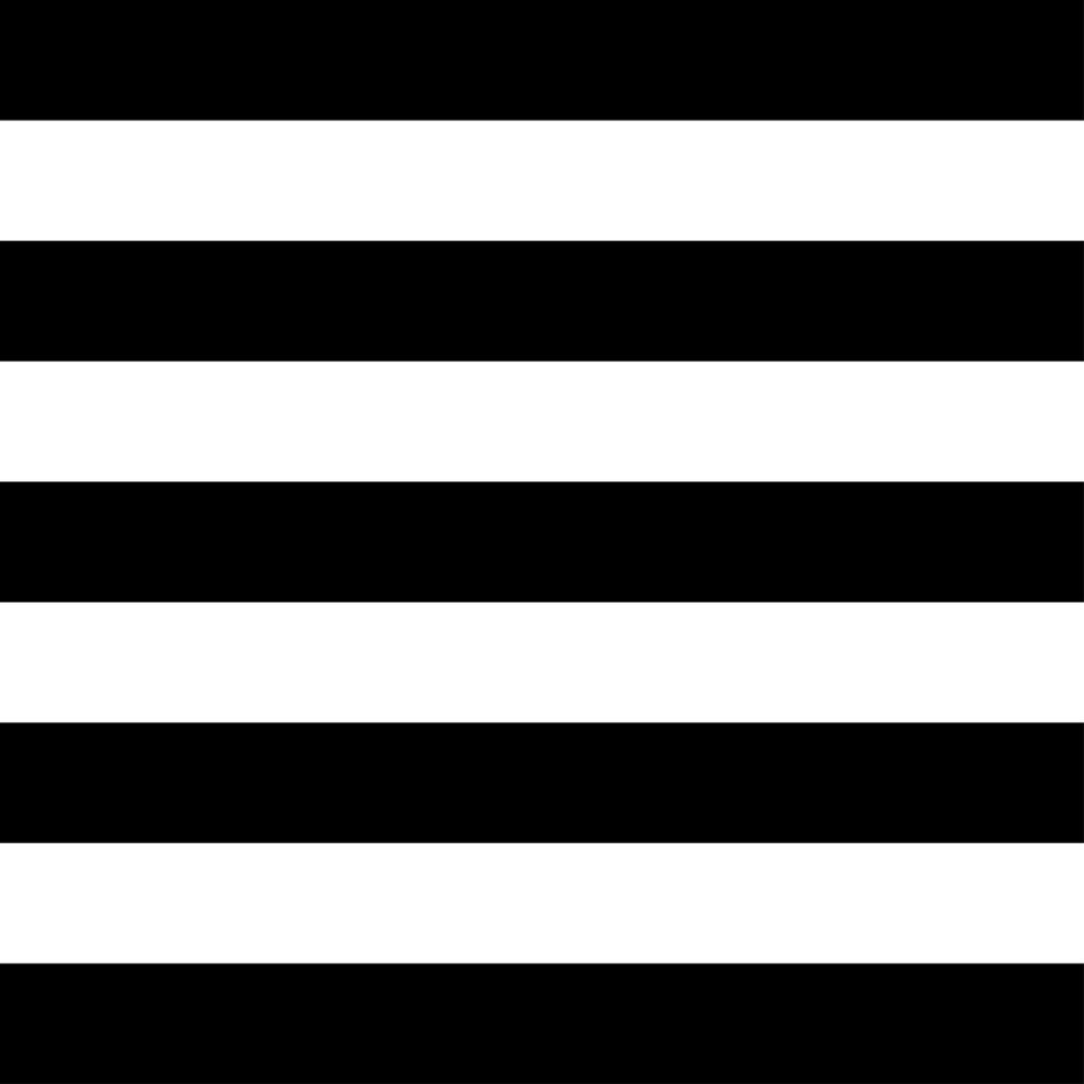 Striped black and white background vector