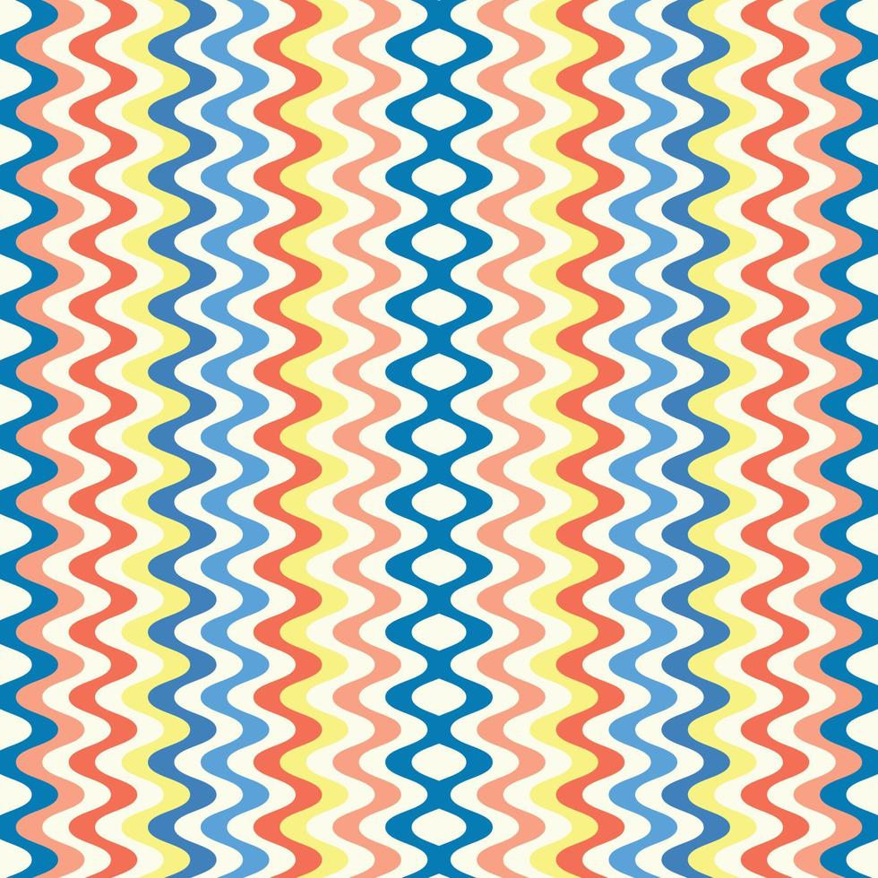Colorful beautiful seamless pattern design for decorating, wallpaper, wrapping paper, fabric, backdrop and etc. vector