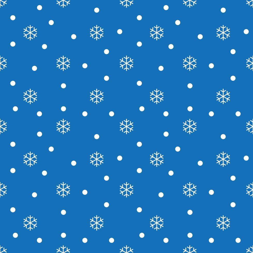 copo de nieve hermoso diseño de patrones sin fisuras para decorar, empapelar, envolver papel, tela, telón de fondo, etc. vector