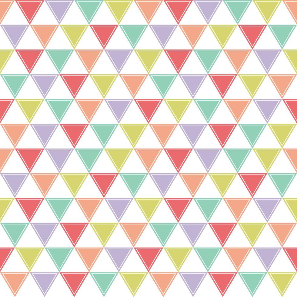 Triangle Very beautiful seamless pattern design for decorating, wallpaper, wrapping paper, fabric, backdrop and etc. vector