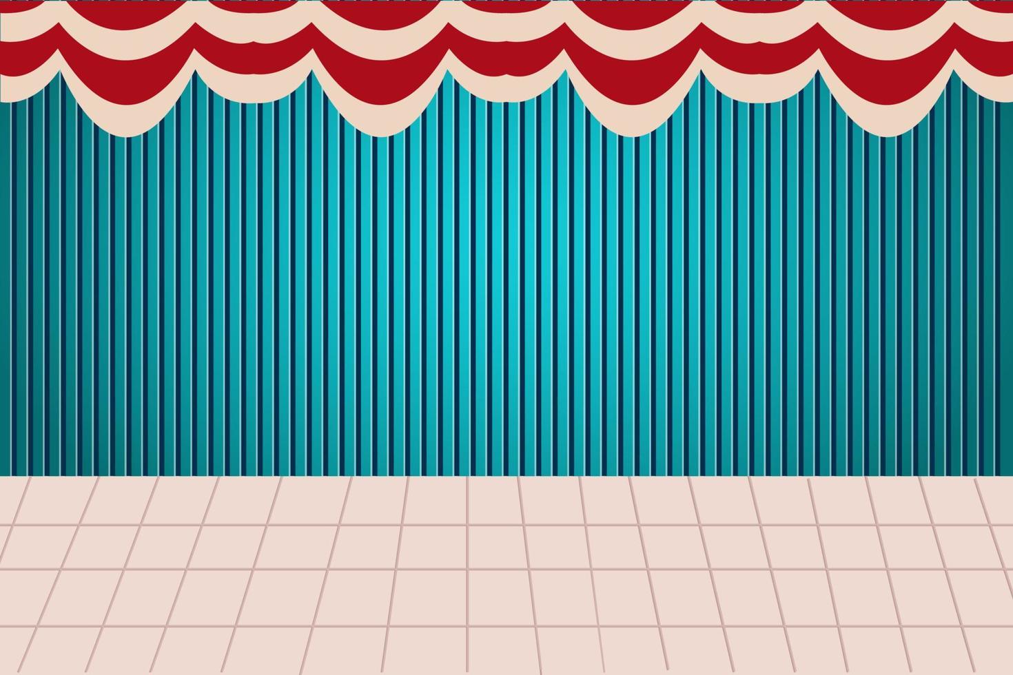 graphic design illustrations of a minimalist geometric background vector