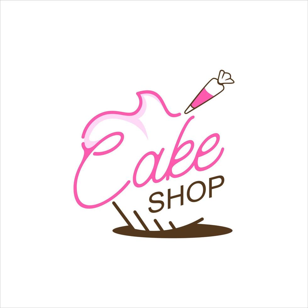 Cake and Sweet Bake Illustration vector