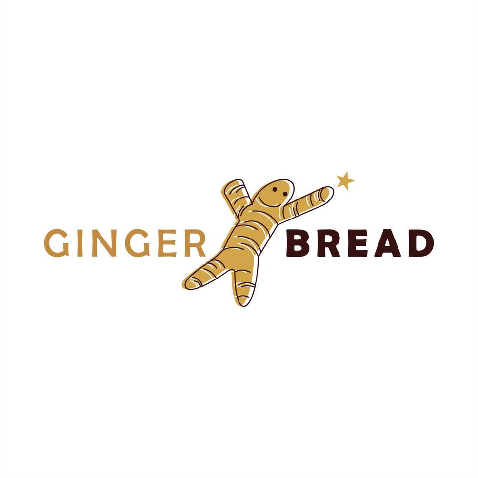pastry and bakery gingerbread design vector