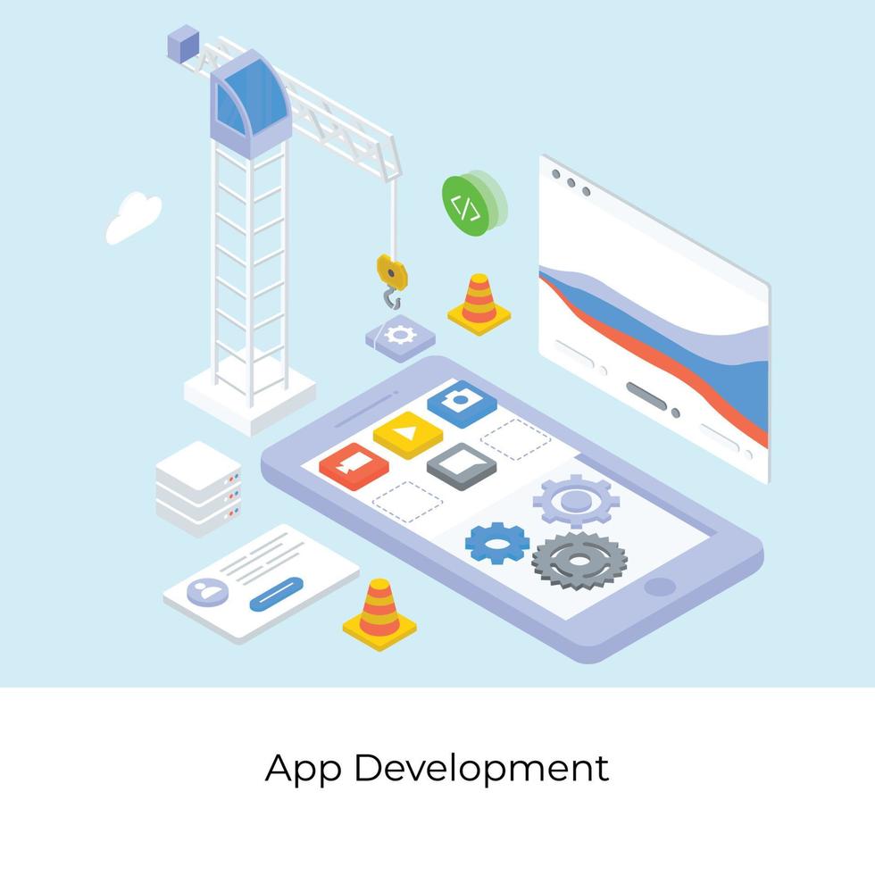 App Development Concepts vector