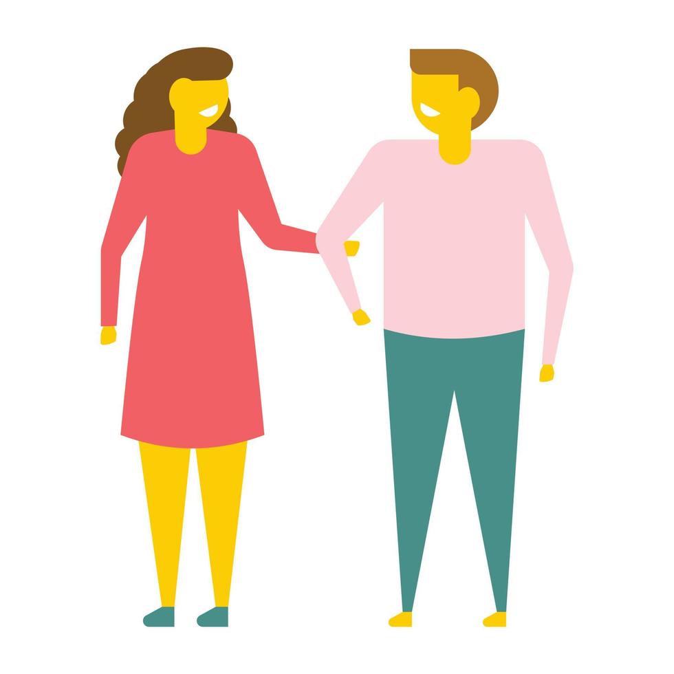 Friends Walking Concepts vector