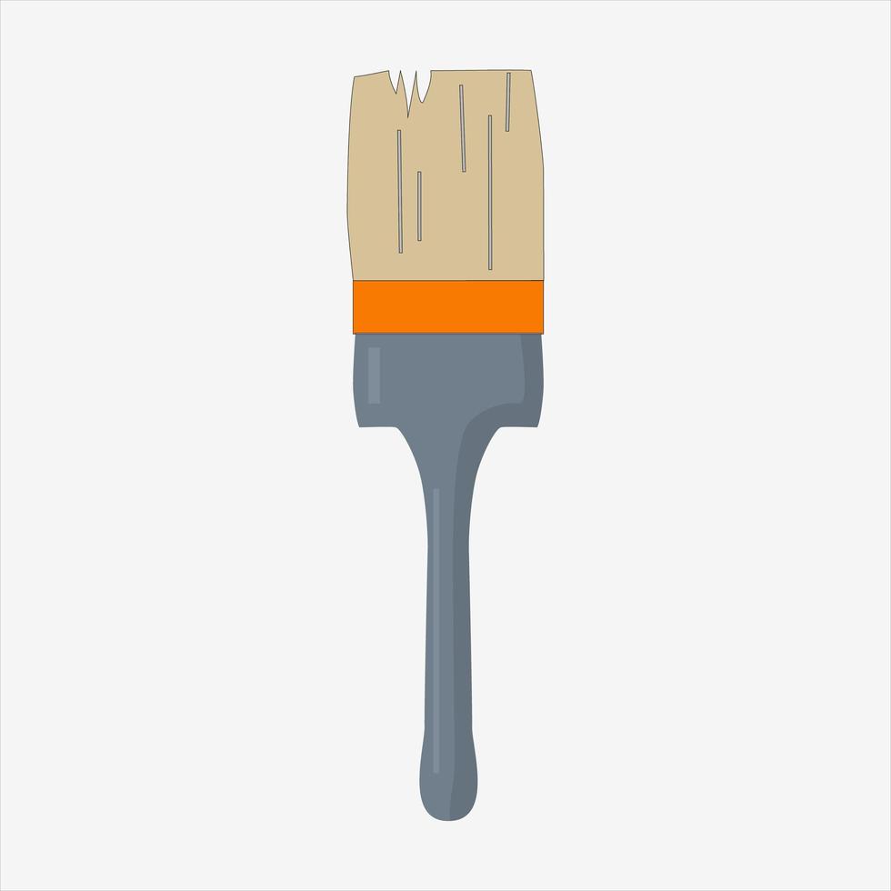 Paint brush illustration vector