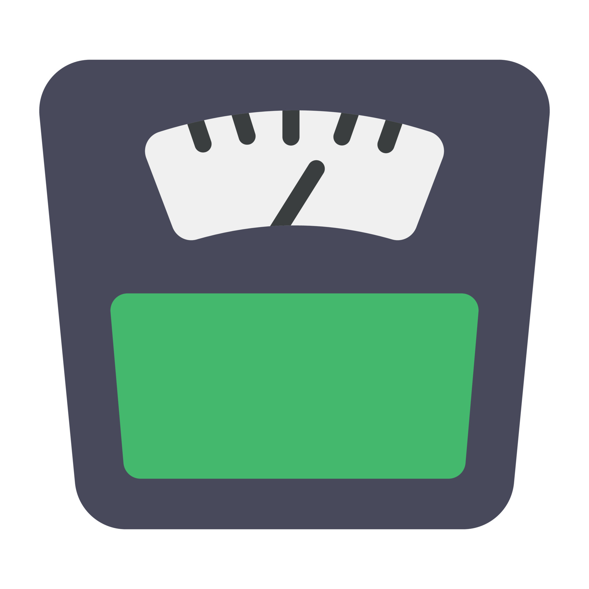 Weight machine icon, measuring instrument 5096598 Vector Art at Vecteezy