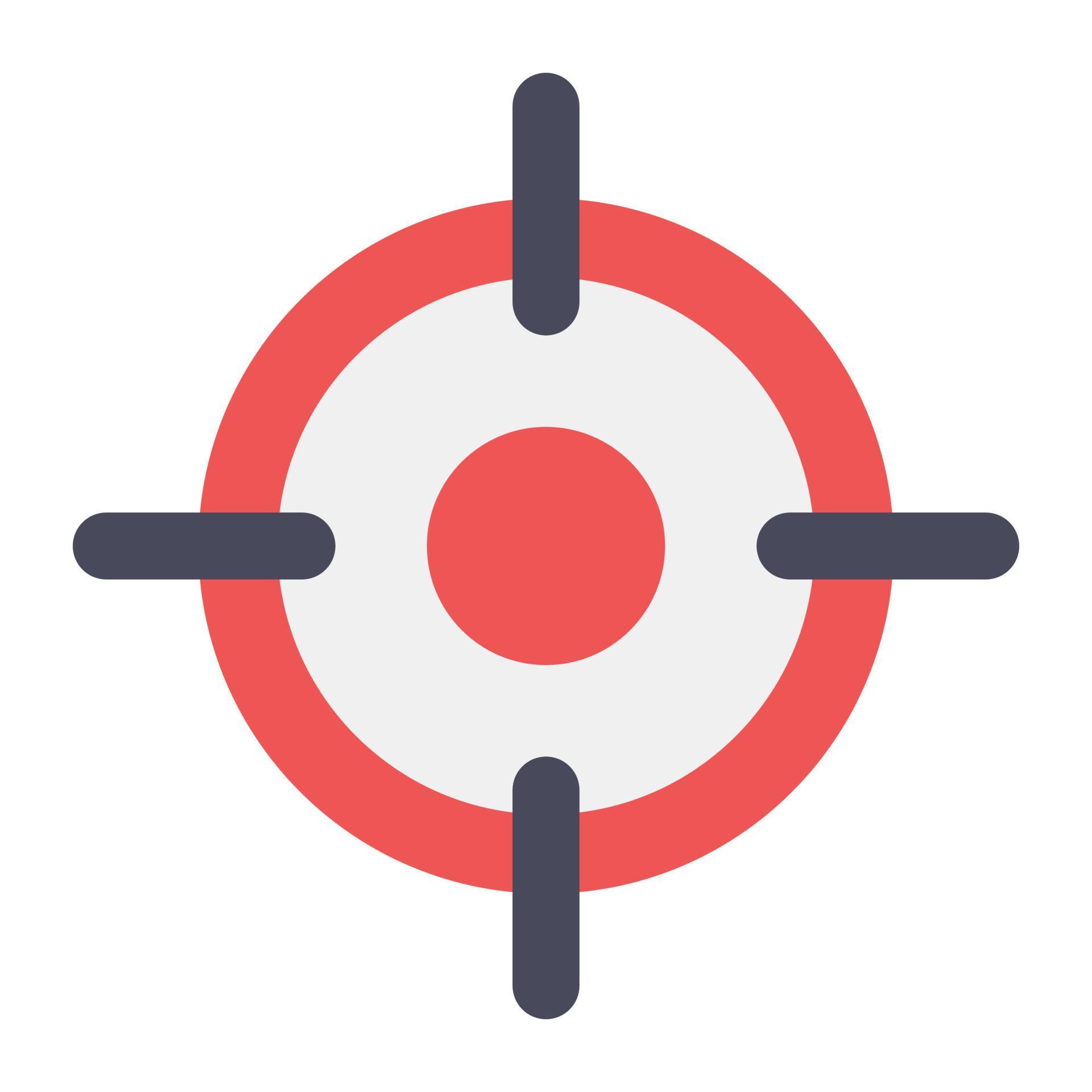 Target icon, focus in flat style 5096842 Vector Art at Vecteezy
