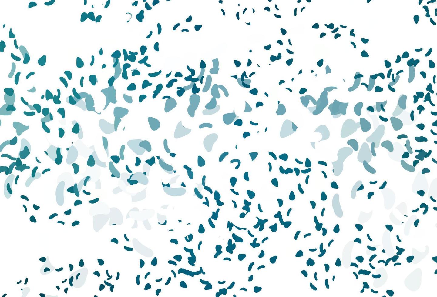 Light BLUE vector background with abstract forms.