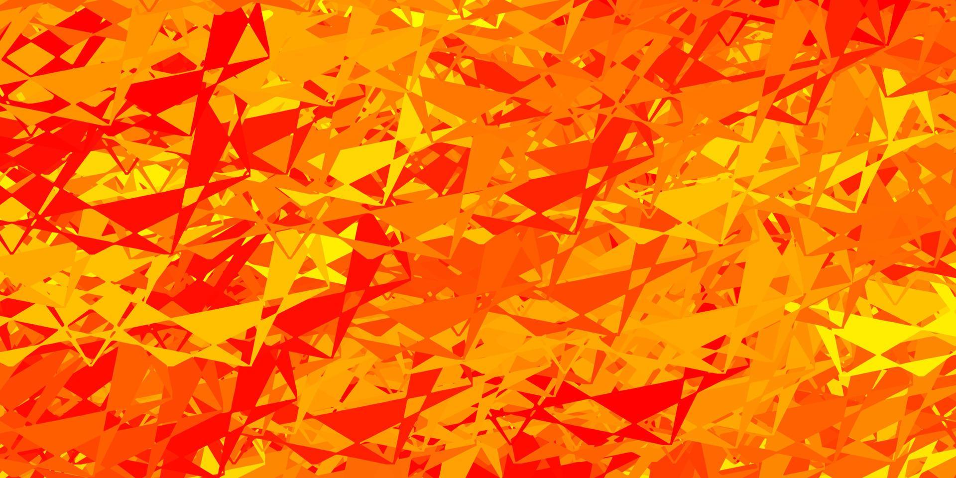 Dark brown vector background with polygonal forms. 5097558 Vector Art
