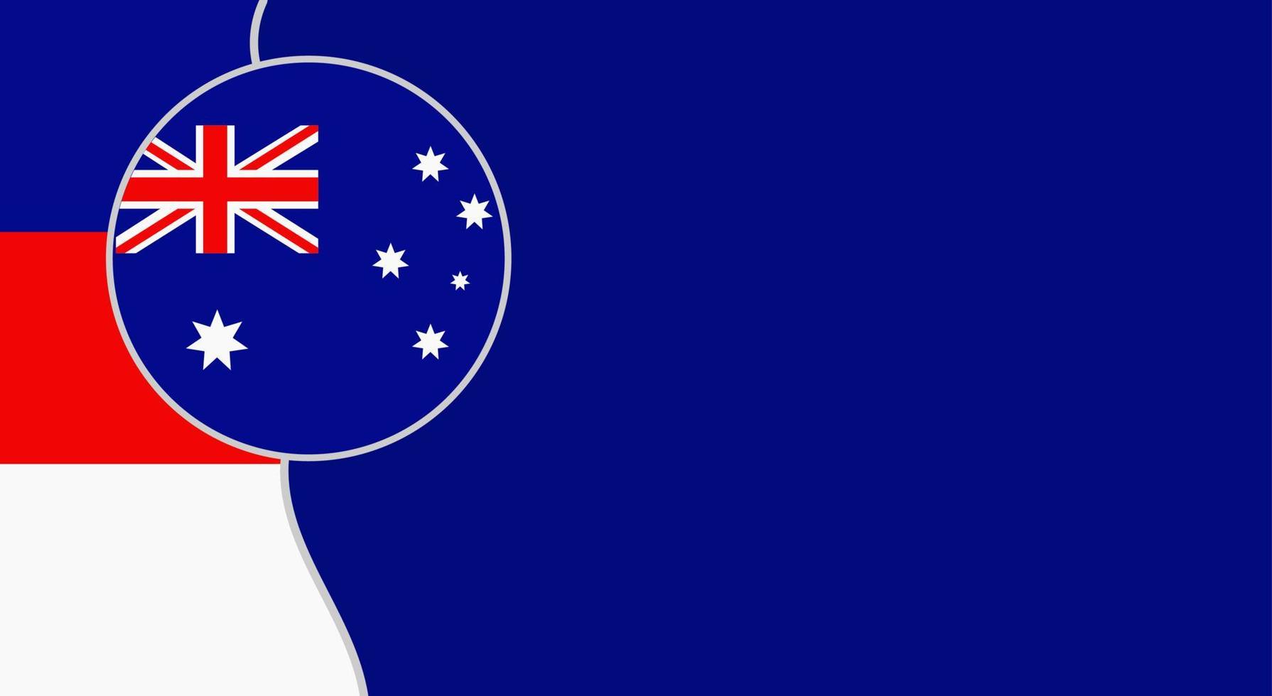 Background Australia Day vector illustration, and Copy Space Area. Suitable to be placed on content with that theme.