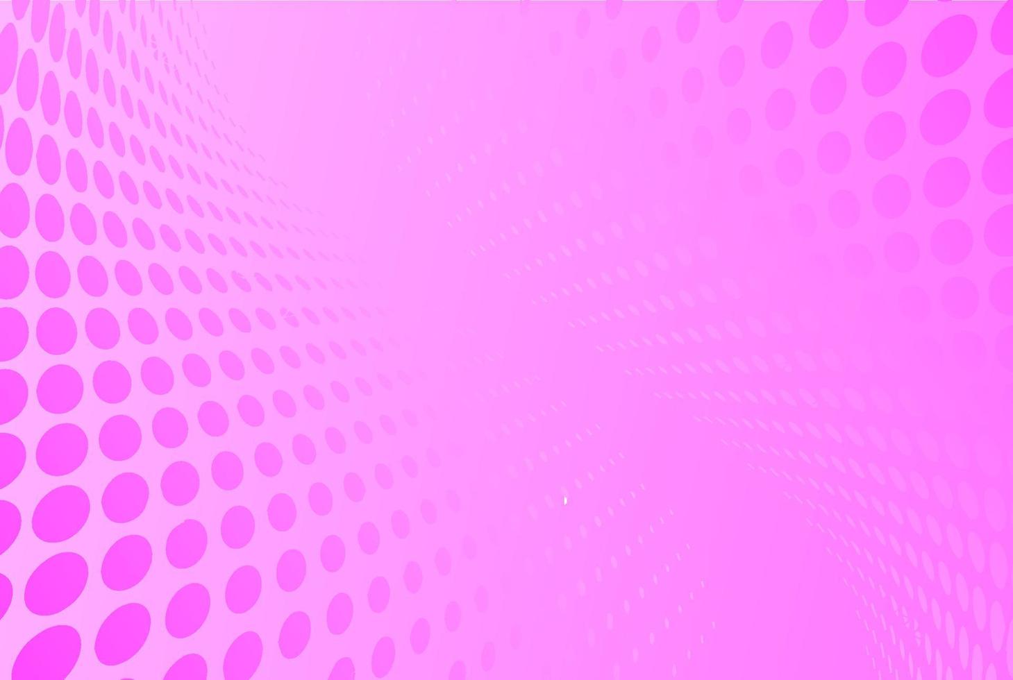 Pink Background with Dots Patter for Beauty Feminine Background. Vector Illustration