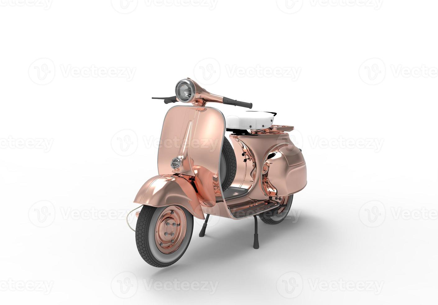 representación 3d de la vespa foto