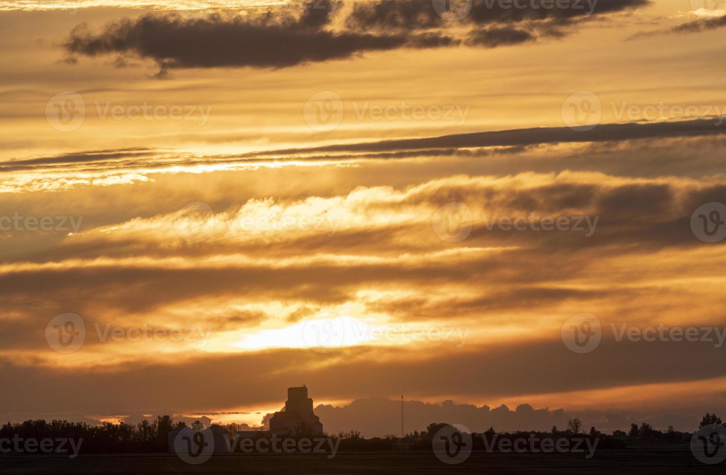 Praire Summer Sunset photo