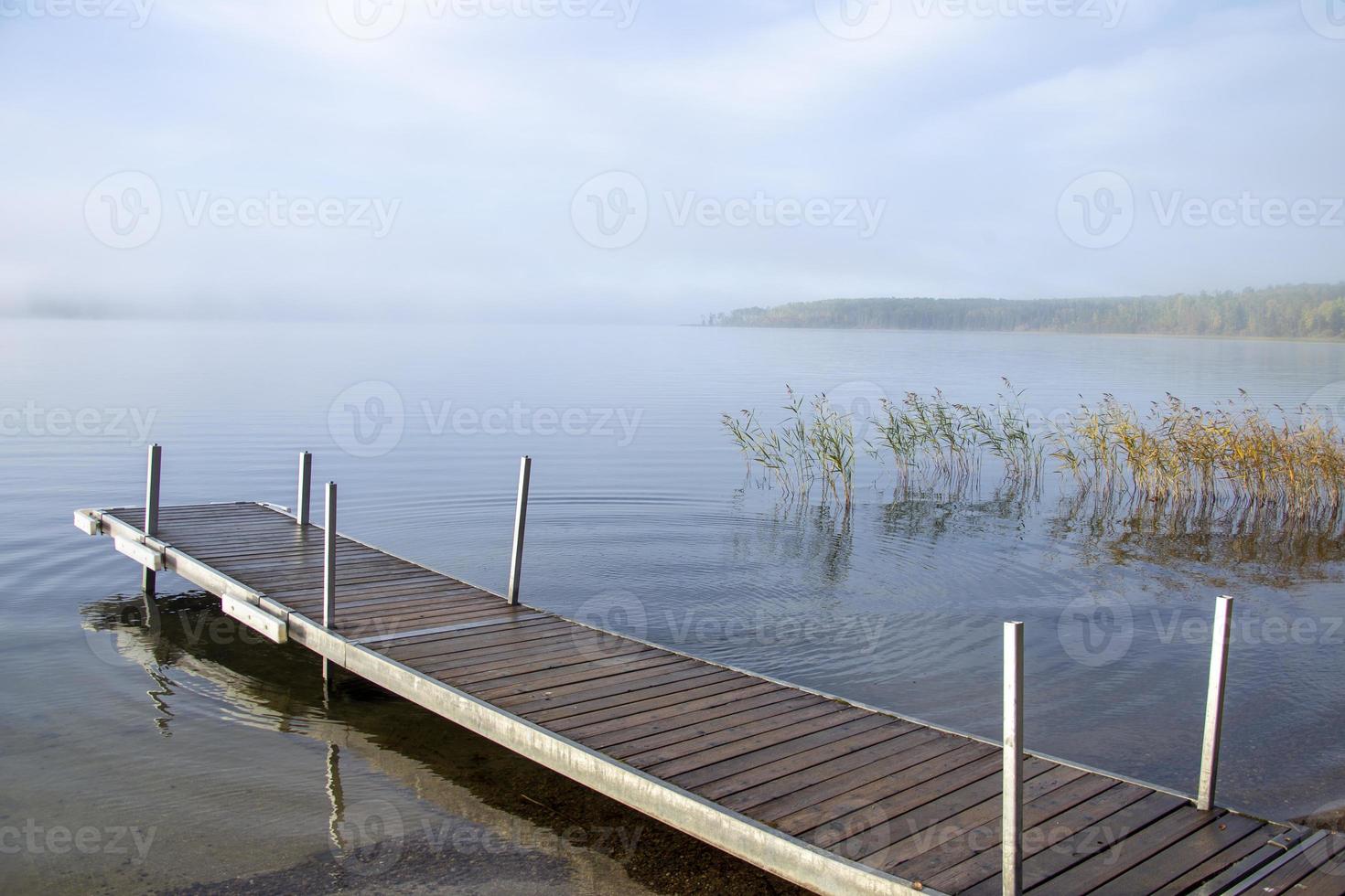 Sunrise Northern Lake Dock photo