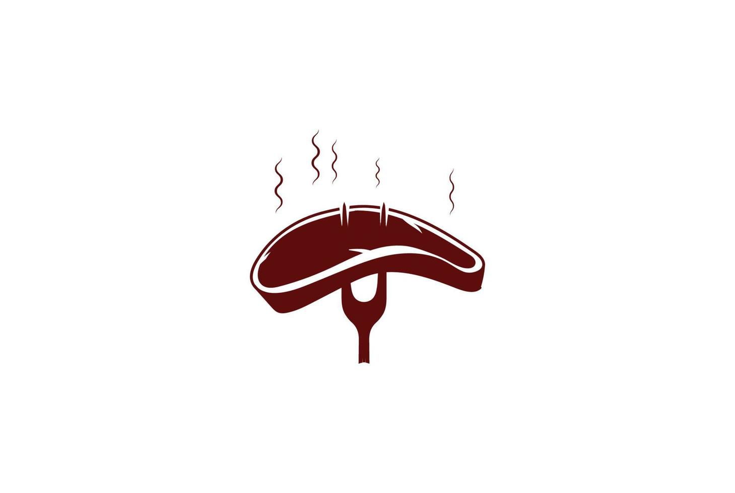 Vintage Retro Barbeque BBQ Barbecue Grill Stamp Logo Design vector