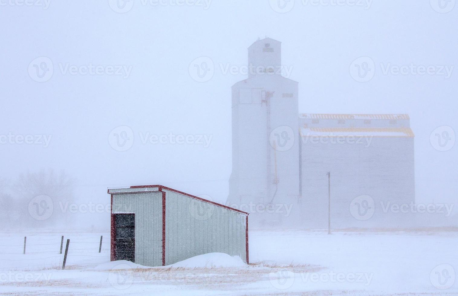 Prairie Winter Scene photo