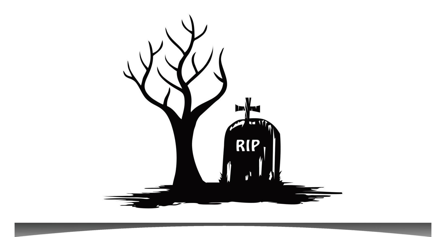 rip logo design vector