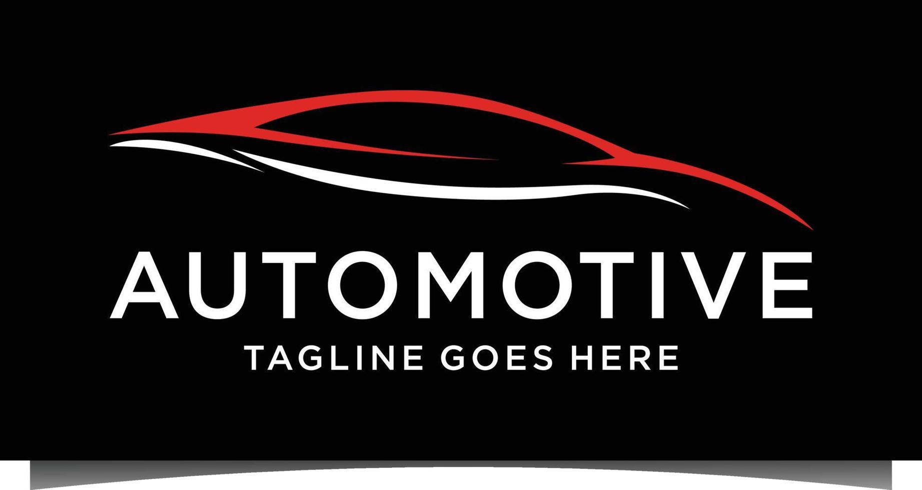 Car automotive logo template vector