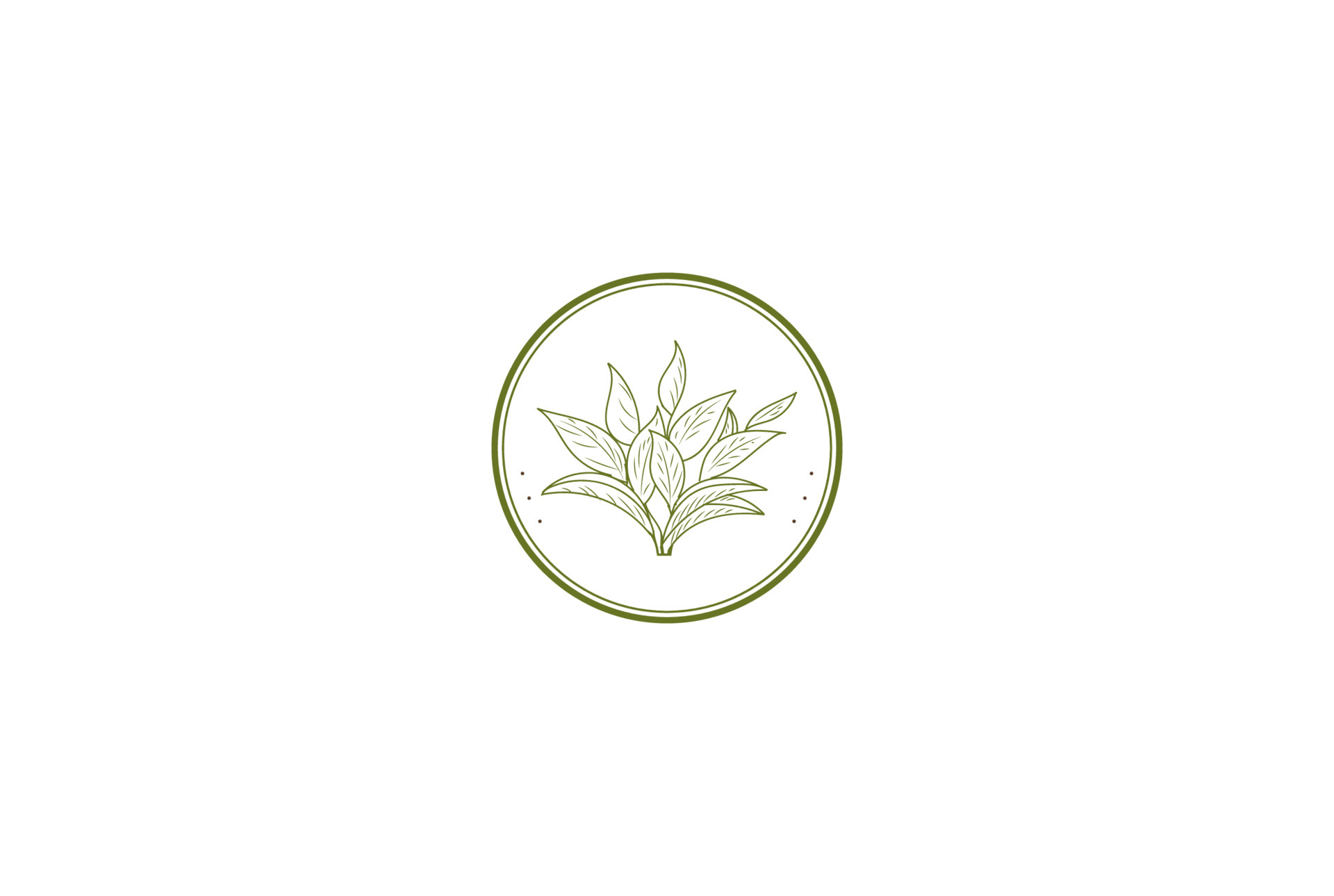 Green Tea Tea Leaf Icon Logo Design Element | AI Free Download - Pikbest