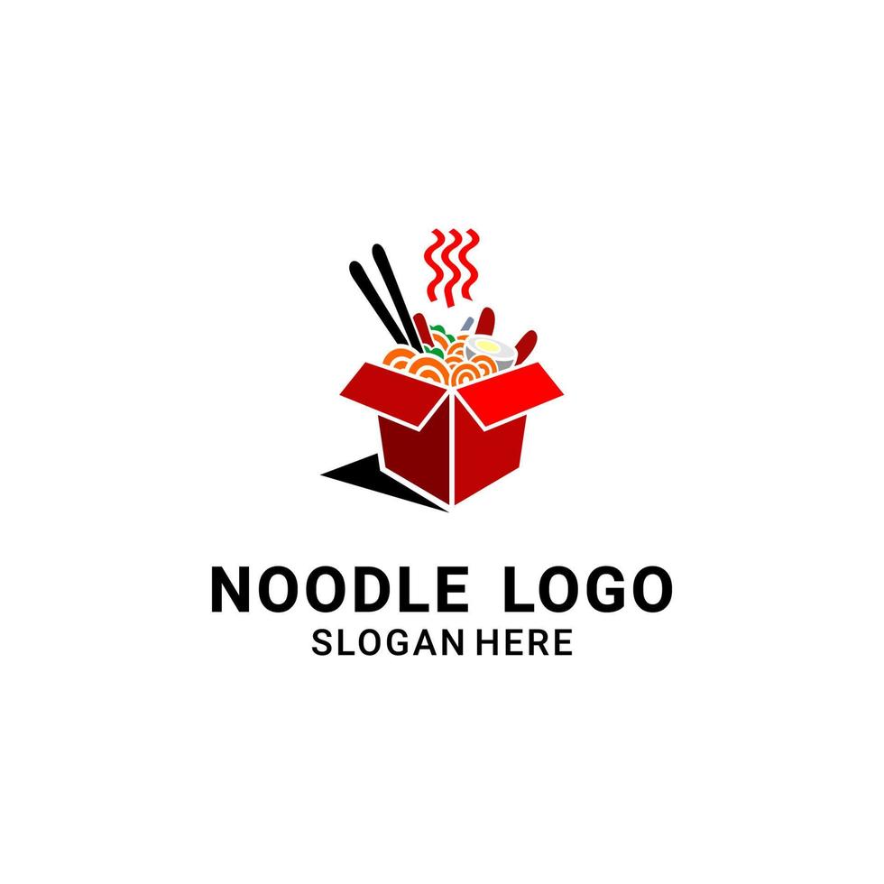 MIE BOX LOGO VECTOR ON WHITE BACKGROUND