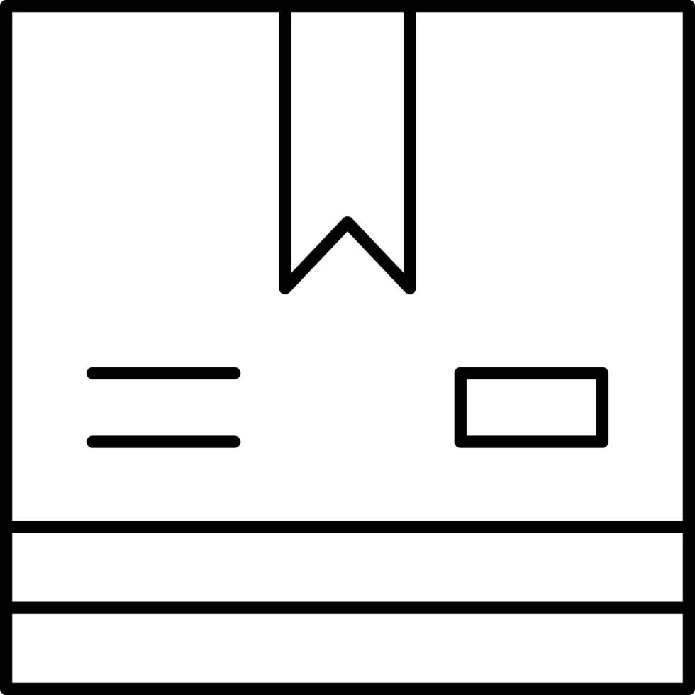Delivery Box Icon Style vector