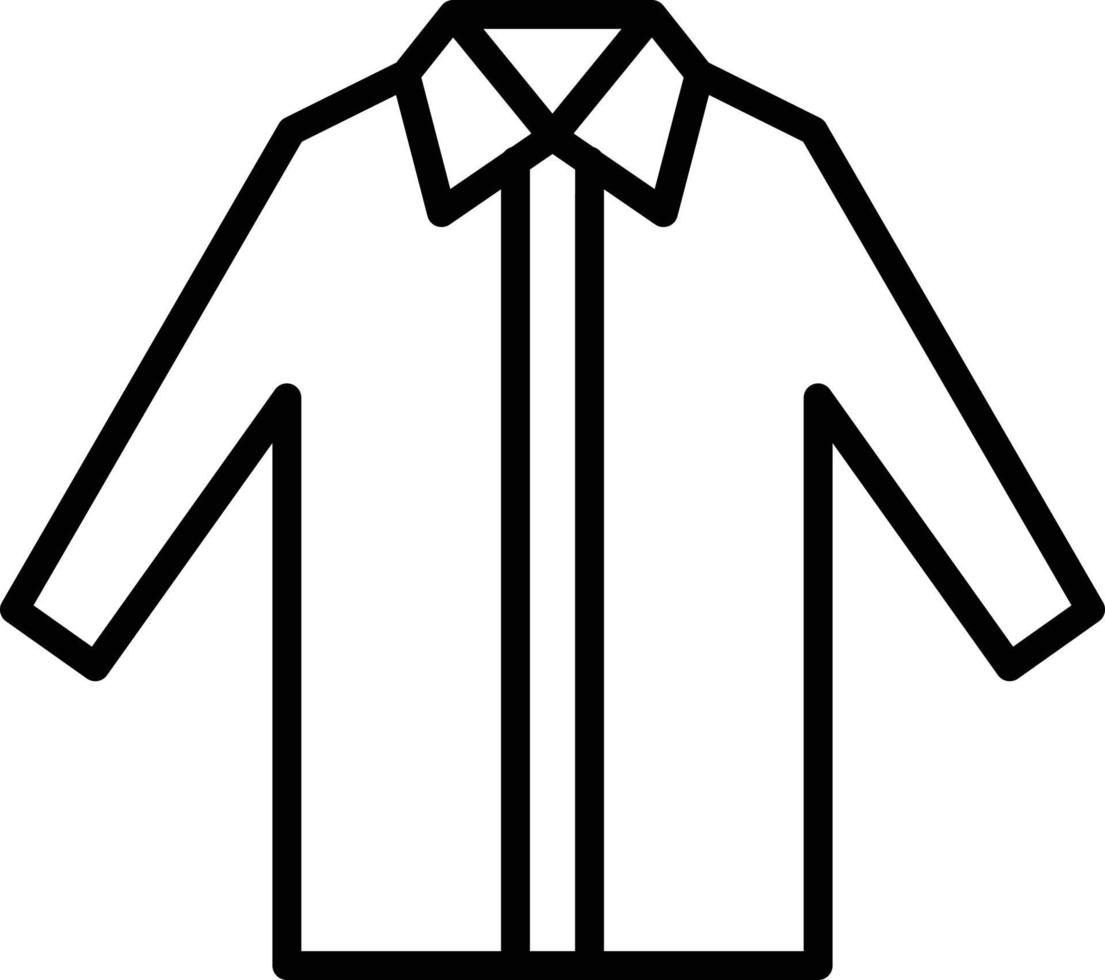 Dress Shirt Icon Style vector