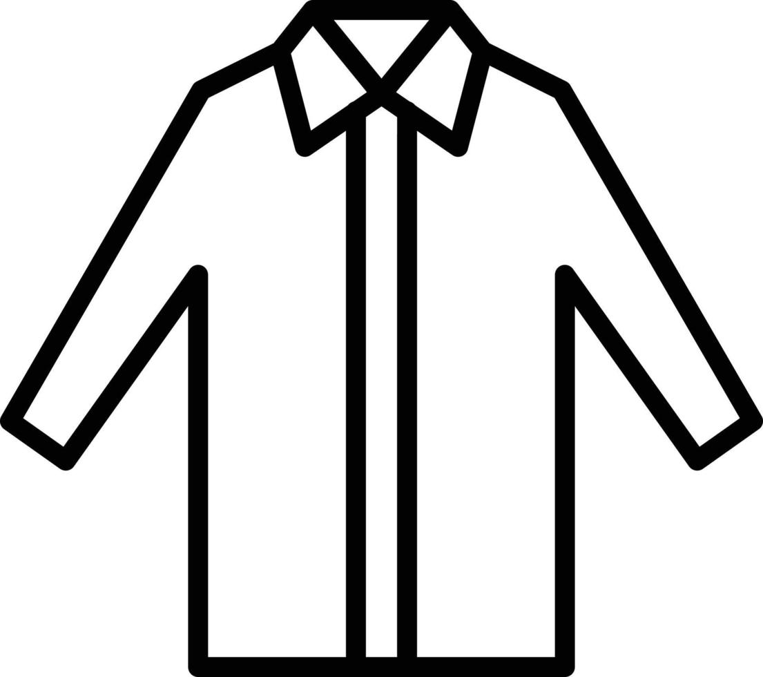 Dress Shirt Icon Style vector