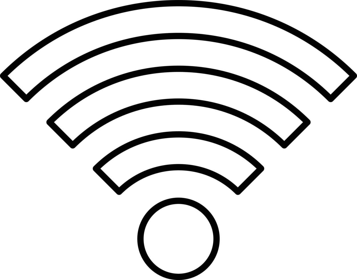 WIFI Icon Style vector