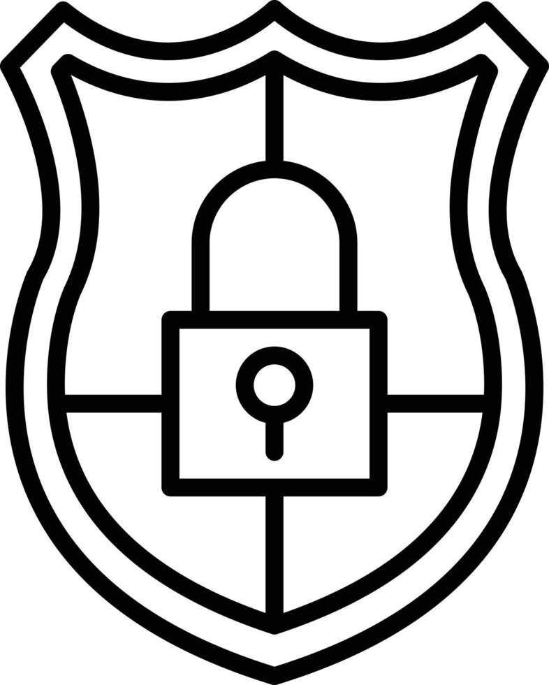 Security Icon Style vector