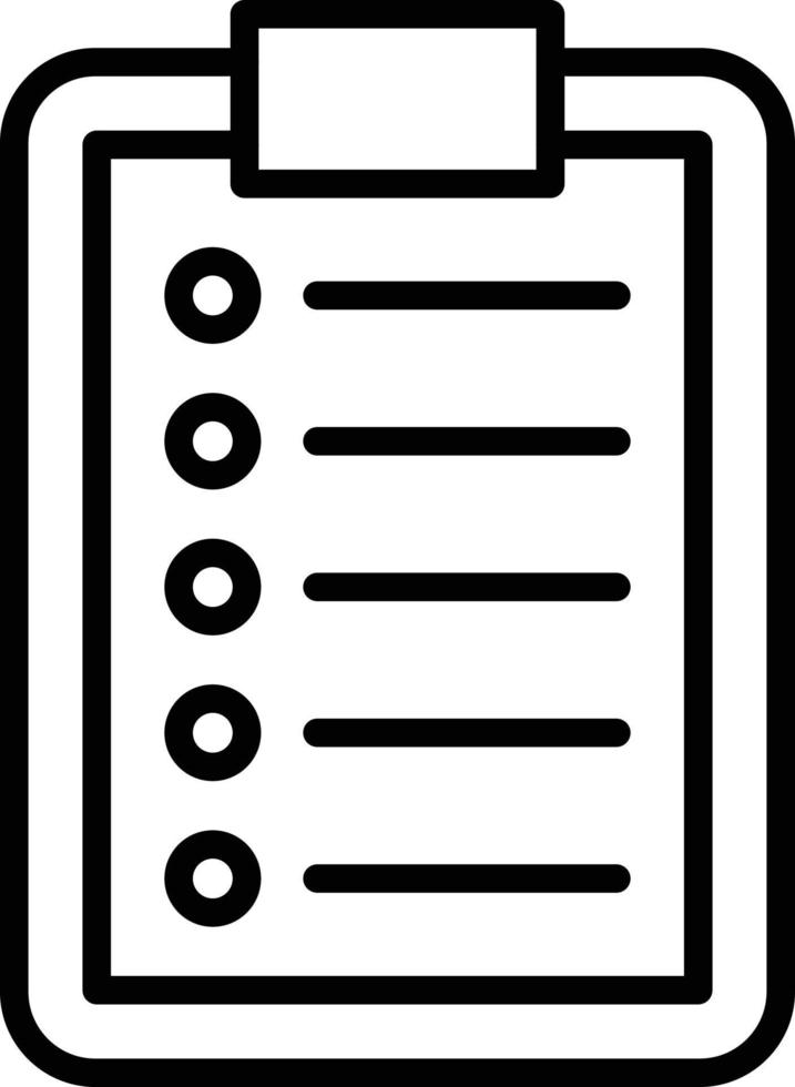 List Icon Style vector