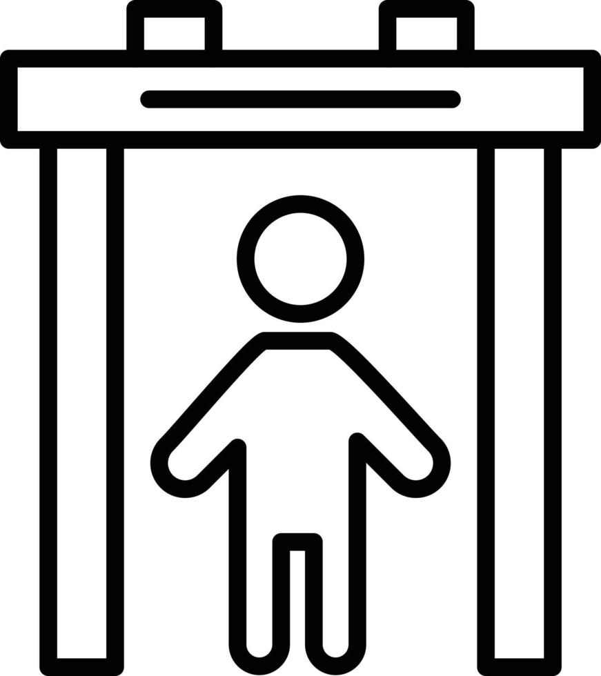 Metal Detector Icon Style vector