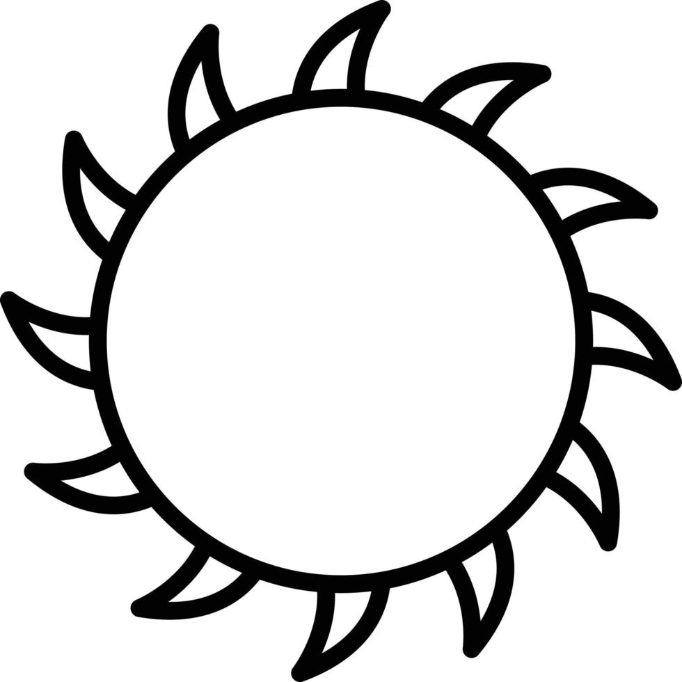 Sunny Icon Style vector