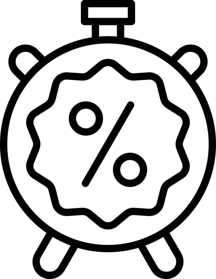 Stopwatch Icon Style vector