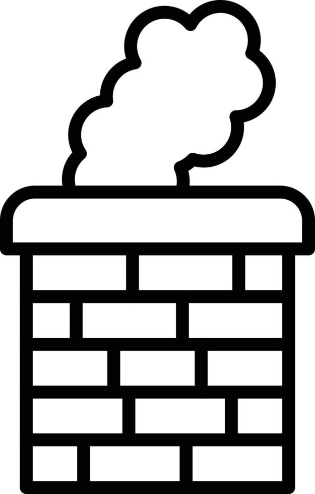 Chimney Icon Style vector