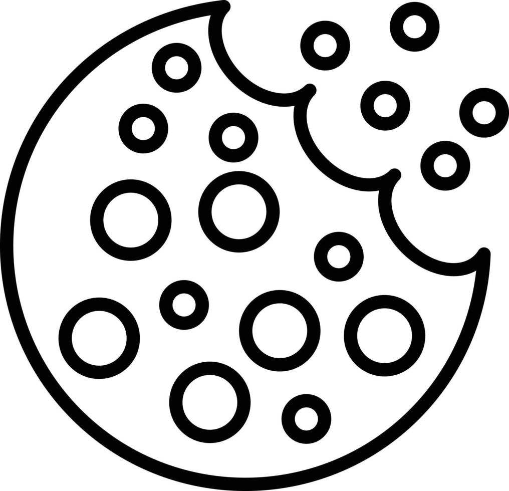 Cookie Icon Style vector