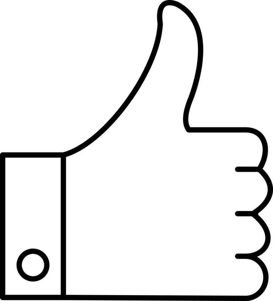 Like Icon Style vector