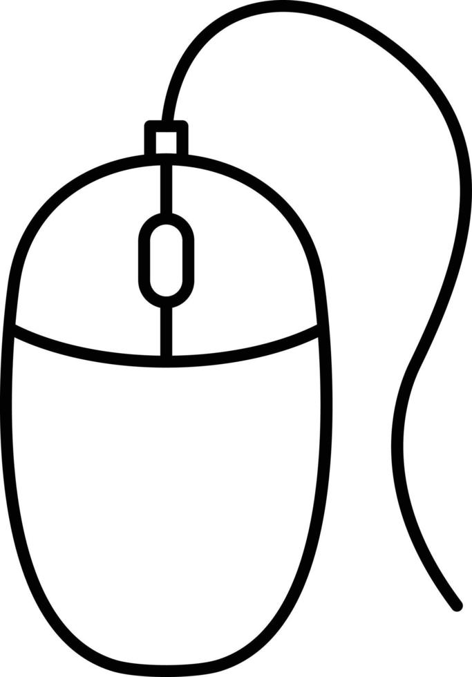 Mouse Icon Style vector