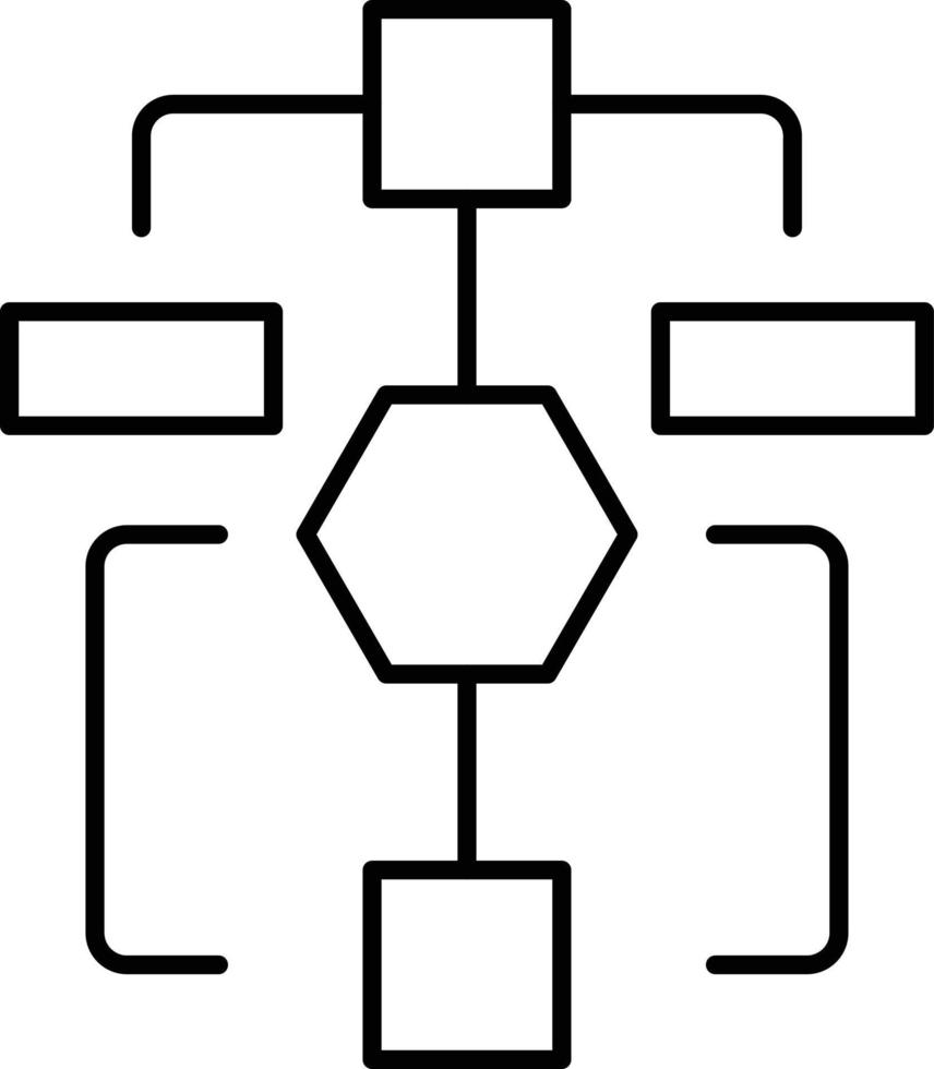 Flowchart Icon Style 5101297 Vector Art at Vecteezy