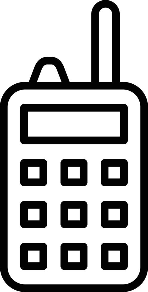 Walkie Talkie Icon Style vector