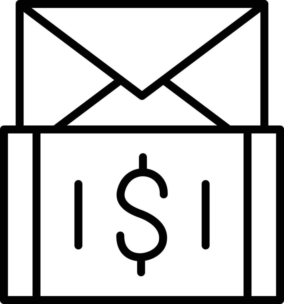 Send Money Icon Style vector