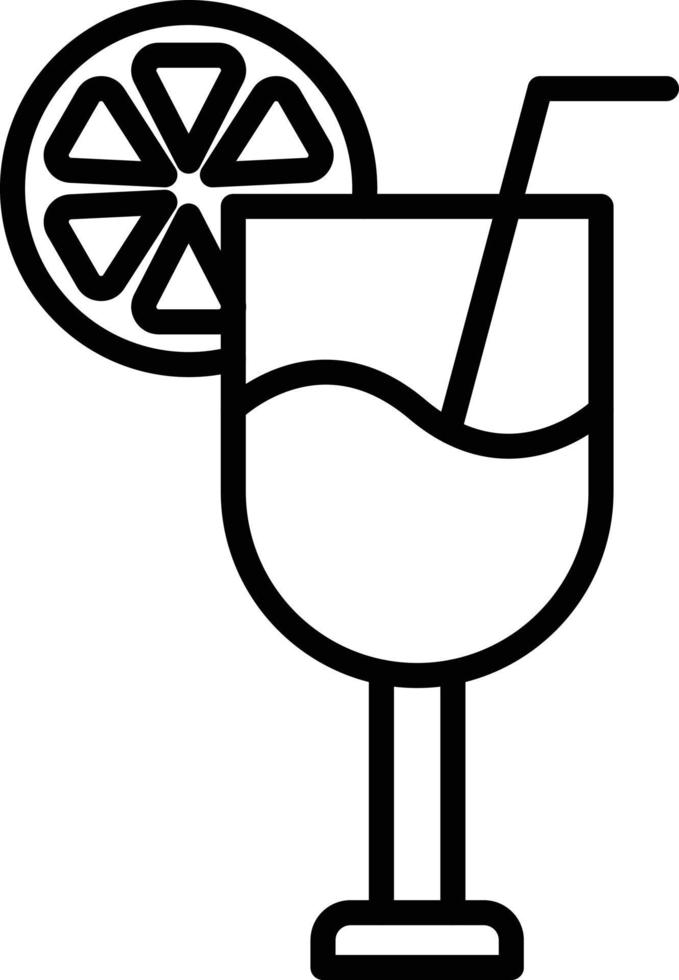 Cocktail Icon Style vector