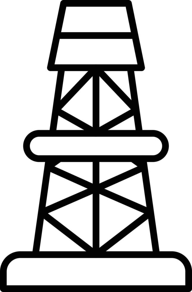 Derrick Icon Style vector