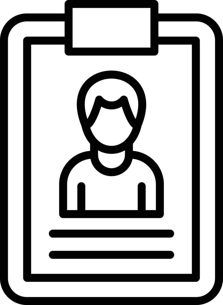 Curriculum Icon Style vector