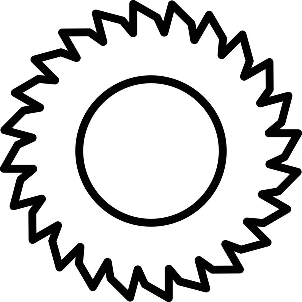Circular Saw Icon Style vector