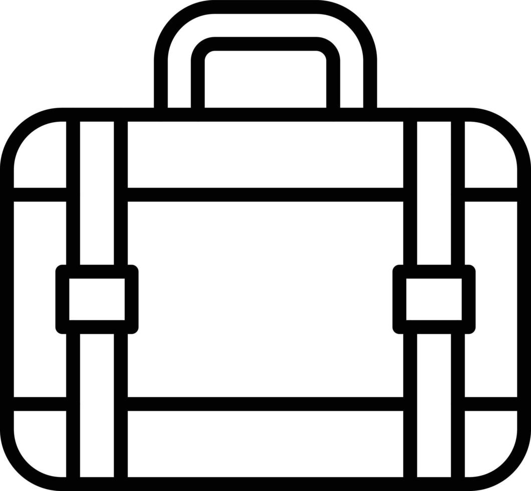 Suitcase Icon Style vector