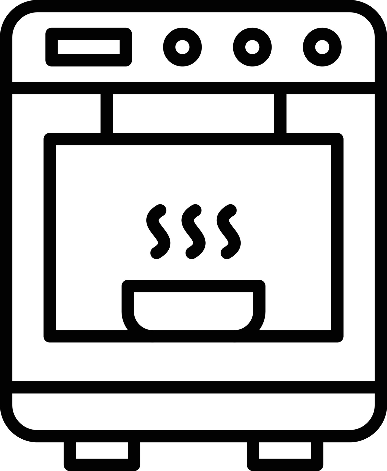 Oven Icon Style 5101520 Vector Art at Vecteezy