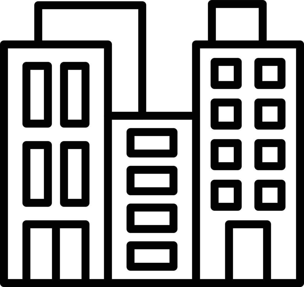 Skyscraper Icon Style vector